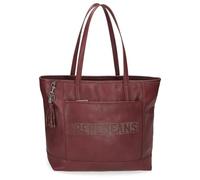 Pepe Jeans Bera Bolso Tote Morado 34x32x14 cms Piel sintética by Joumma Bags
