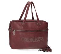 Pepe Jeans Bera Maletín para Portátil Morado 40x30x5 cms Piel sintética by Joumma Bags