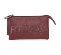 Pepe Jeans Bera Monedero Tres Compartimentos Morado 17,5x9,5x2 cms Piel sintética by Joumma Bags