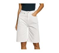 Pepe Jeans - Bermudas de denim blanco para mujer - Shorts - Mujer - Blanco - W25 -