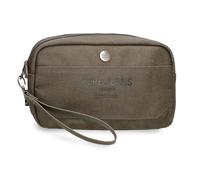 Pepe Jeans Berwick Bolso de Mano Caqui 24,5x15x6 cm PU y Poliéster 2,21L by Joumma Bags