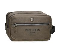 Pepe Jeans Berwick Nececer Adaptable Caqui 26x16x12 cm PU y Poliéster 4,99L by Joumma Bags