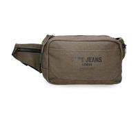 Pepe Jeans Berwick Riñonera Caqui 21x12,5x5 cm PU y Poliéster 1,31L by Joumma Bags
