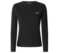 Pepe Jeans Betina - Camiseta para Mujer, Color Negro (Negro), Talla S, Negro (Negro), S