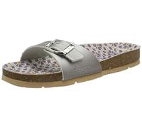 Pepe Jeans Bio Print, Zuecos Mujer, Plata 934, 36 EU