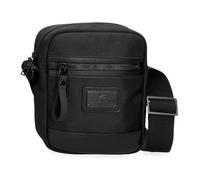 Pepe Jeans Blackmore Bandolera Pequeña Negro 15x19,5x6 cms Poliéster con detalles en Piel Sintética 1,76L by Joumma Bags