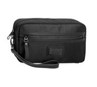 Pepe Jeans Blackmore Bolso de Mano Negro 24,5x15x6 cms Poliéster con detalles en Piel Sintética 2,21L by Joumma Bags
