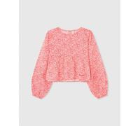Pepe Jeans Blusa estampada de niña. Rojo 14 Años