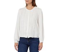 Pepe Jeans Blusa Galena para Mujer, Blanco (Mousse), S