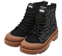 Pepe Jeans Botines de Piel Ascot Soup Negro