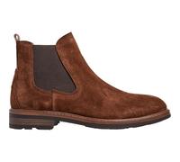 Pepe Jeans Botines de Piel Leeds Chelsea marrón
