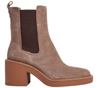 Pepe Jeans Botines de Piel Nicole Chelsea Beige