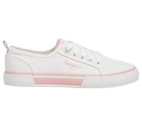 Pepe Jeans Brady Club G, Zapatillas Niñas, Blanco Sucio, 33 EU