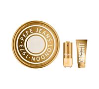 Pepe Jeans Bright Intense For Her Estuche Regalo Perfumes de Mujer Pack de 2 Piezas Eau de Parfum 80ml y Body Lotion 100ml Set Fragancia Floral y Oriental