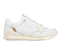 Pepe Jeans Brit Distress M, Sneak Hombre, Beige Ecru White, 44.5 EU