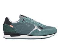 Pepe Jeans Brit Flyer MSneak - Tenis para Hombre, Verde Casting Green, 10 UK