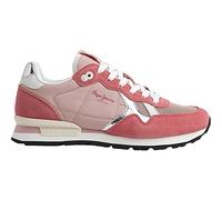 Pepe Jeans Brit Heritage W, Zapatillas Mujer, Pink, 36 EU