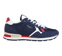 Pepe Jeans Brit Man Heritage, Zapatilla, Azul (Armada), 30 EU