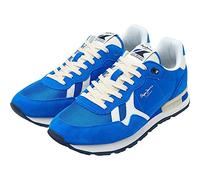 Pepe Jeans Brit Man Heritage, Zapatilla Hombre, Azul (Derrotar), 40 EU