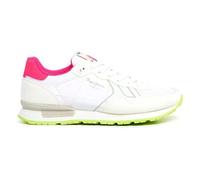 Pepe Jeans Brit Neon W, Zapatillas para Mujer, Blanco (Blanco), 5