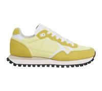 Pepe Jeans Brit-On Print W Tenis para Mujer, Amarillo (Sorbet Lemon Yellow), 7