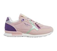 Pepe Jeans Brit Print G, Zapatillas para Niñas, Rosa (Washed Pink), 6