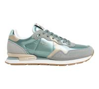 PEPE JEANS BRIT PRINTY W, Zapatilla Unisex Adulto, Bleach Green, 36 EU