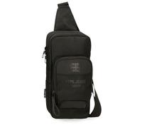 Pepe Jeans Bromley 24 Bandolera Cruzada Negro 16x31x5,5 cm Poliéster by Joumma Bags