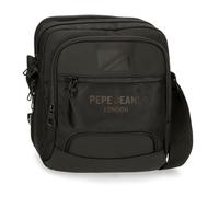 Pepe Jeans Bromley Bandolera Grande Negro 22x27x8 cms Poliéster