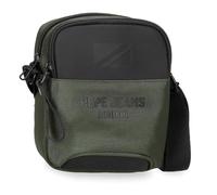 Pepe Jeans Bromley Bandolera Pequeña Verde 12x16x3,5 cms Poliéster