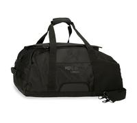 Pepe Jeans Bromley Bolsa de Viaje Negro 56x32x25,5 cms Poliéster 45,7L