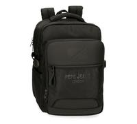 Pepe Jeans Bromley Mochila para Portátil, Negro