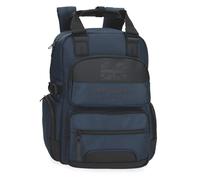 Pepe Jeans Bromley Mochila para Portátil Portatil 15,6 Pulgadas Azul 28x40x16 cms Poliéster 17,92L by Joumma Bags