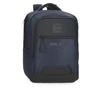 Pepe Jeans Bromley Mochila para Portátil Portatil 15,6 pulgadas Azul 31x44x15 cms Poliéster 20,46L by Joumma Bags