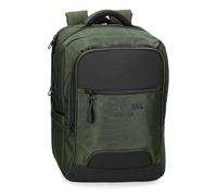 Pepe Jeans Bromley Mochila para Portátil Verde 31x44x15 cms Poliéster 20,46L