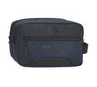 Pepe Jeans Bromley Neceser Dos Compartimentos Adaptable Azul 26x16x12 cms Poliéster by Joumma Bags