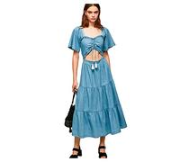 Pepe Jeans Aitana Dress, Azul (Blue), XS para Mujer