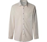 Pepe Jeans Camisa Clayton para Hombre, Beige (Blanco Marfil), XL, Beige (Blanco Marfil), XL