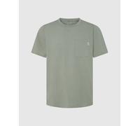 Pepe Jeans Camisa de hombre manga corta con bolsillo. Gris 2