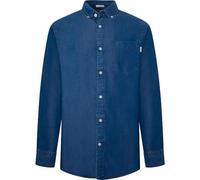 Pepe Jeans Camisa Petri para Hombre, Azul (Azul Indigo), XS