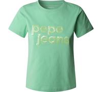 Pepe Jeans Camiseta Aria para Mujer, Verde (Verde Fresco), S