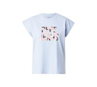 Pepe Jeans Camiseta 'CATALINA' azul claro / naranja / negro L EUR