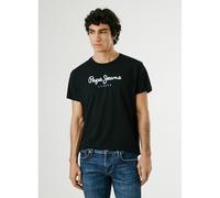 PEPE JEANS Camiseta con cuello redondo Eggo. Color Negro