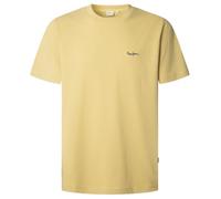 Pepe Jeans Camiseta Contrast Connor para Hombre, Amarillo (Amarillo Fundido), Talla S, Amarillo (Amarillo Fundido), S