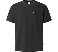 Pepe Jeans Camiseta Contrast Connor para Hombre, Color Negro (Negro), Talla S, Negro (Negro), S