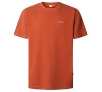 Pepe Jeans Camiseta Contrast Connor para Hombre, Color Rojo (Rojo ladrillo), Talla M, Rojo (Brick Red), M