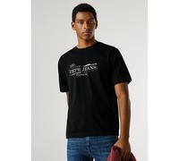 PEPE JEANS Camiseta de manga corta con logotipo GRIFFIN. Color Negro