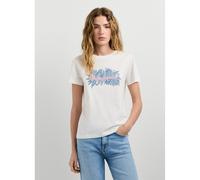 PEPE JEANS Camiseta de manga corta, cuello redondo. Color Blanco