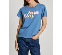 Pepe Jeans Camiseta de mujer manga corta con cuello redondo. Blanco 1/XS