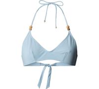 Pepe Jeans Camiseta de satén para Mujer, Azul (Azul Cielo), M